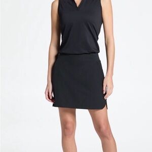 Lady Hagen 17” Tummy Control Black Skort Size XL NWT